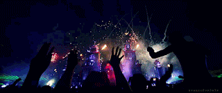 Gif animé feux d'artifices 229